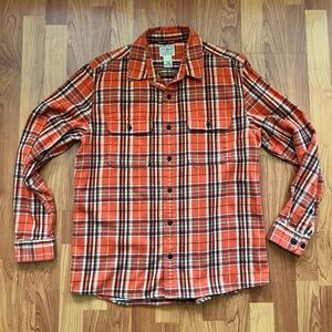 L.L. Bean Organic Cotton Flannel Shirt- Men’s Medium